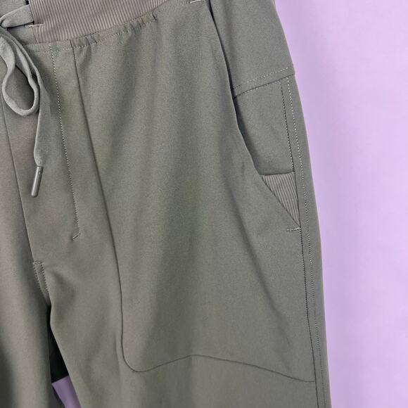 Lululemon ABC Jogger, Olive Green, Recycled Fabric, Casual Athleisure Pants - Picture 7 of 15